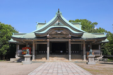 豊國神社の拝殿