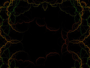 Imaginatory fractal abstract background Image