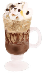 ice latte coffee