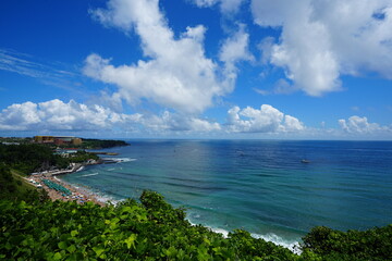 Obraz premium fine seascape with clouds
