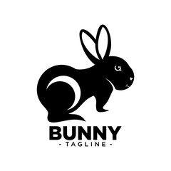 bunny logo design, bunny logo for company brand