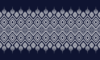Abstract geometric ethnic pattern design for background,fabric,wrapping,clothing,wallpaper,Batik,carpet,embroidery style.