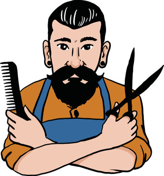 Barber Cartoon Images – Browse 27,425 Stock Photos, Vectors, and Video |  Adobe Stock