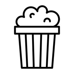 Popcorn icon.