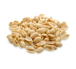 Peanuts isolated on transparent background. (.PNG)