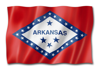 Arkansas flag, USA