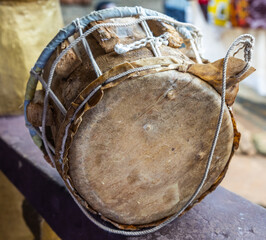 Bembe drum is one of the traditional music instruments associated with the Yoruba people in south...
