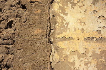 old shriveled wall beautiful background