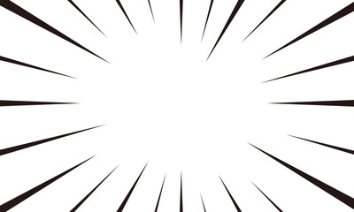 Obraz premium 効果線30