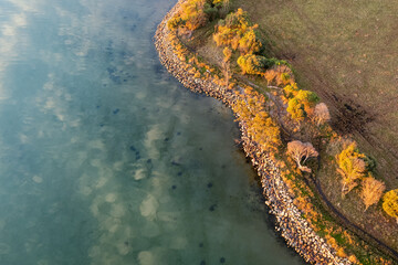 Fototapeta na wymiar Gippsland lake egde