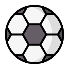 Fototapeta premium Soccer ball icon