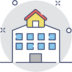 Building Vector Icon