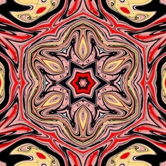 Mandala psychedelic abstract