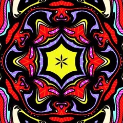 Mandala psychedelic abstract