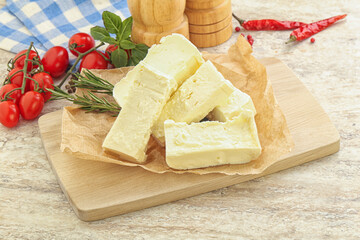 Natural organic Greek Feta cheese