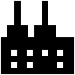 Factory Vector Icon