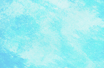 Fototapeta na wymiar Turquoise blue paper texture background. Gradient marbled Japanese 