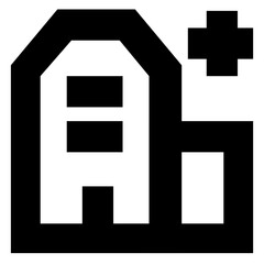 Obraz premium Hospital Vector Icon 