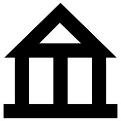 Bank Vector Icon