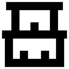 Obraz premium Building Vector Icon