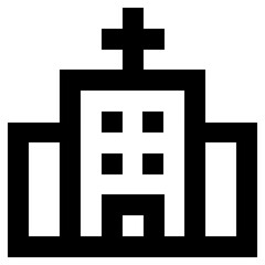 Obraz premium Hospital Vector Icon 