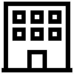 Apartments Vector Icon