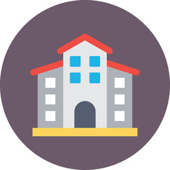 School Vector Icon