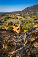 Rustrel - colorado provençal - France