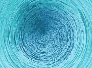 background circle sea water color