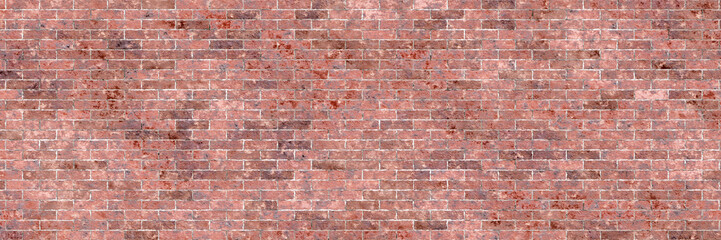Old brick wall, naturalt texture. banner