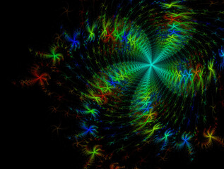 Imaginatory fractal abstract background Image