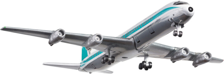 Model metal plane isolated - 526939152
