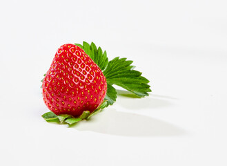 strawberry on a white background