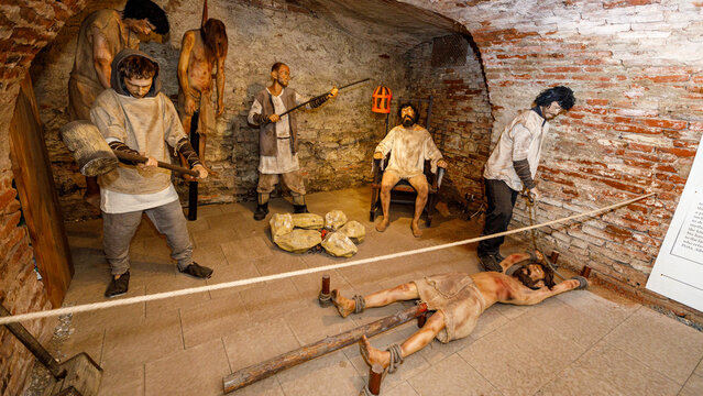 The torture chamber of Hunedoara in Romania