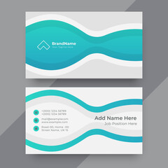 Fototapeta premium Business card design template