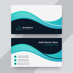 Business card design template