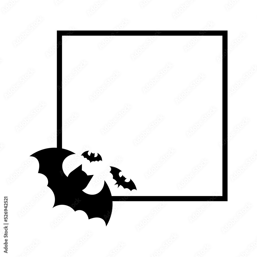 Canvas Prints halloween square frame
