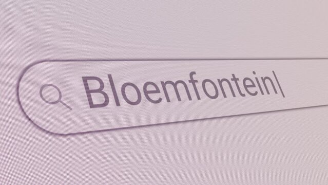 Search Bar Bloemfontein 
Close Up Single Line Typing Text Box Layout Web Database Browser Engine Concept