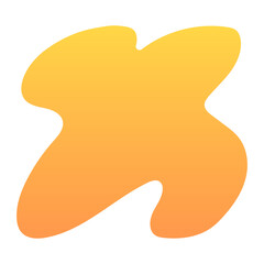 gradient blob element
