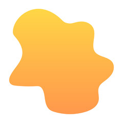 gradient blob element
