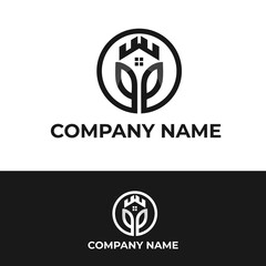 Real estate logo for company 