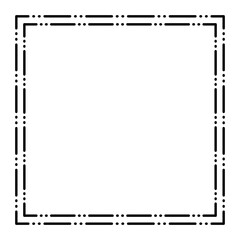 dotted square frame
