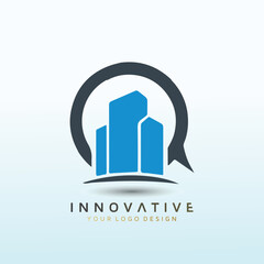 community tailored to property management logo design