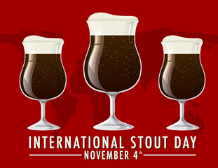 International Stout Day Banner Design