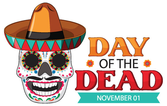 Day of the dead with Mexican Calaca