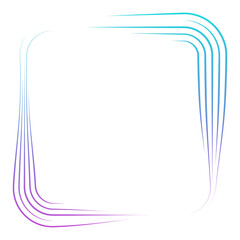 gradient square frame
