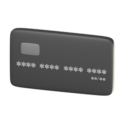 3D Debit Illustration