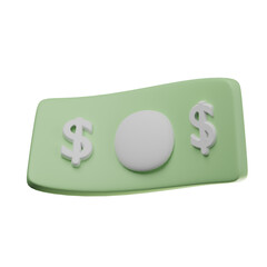 3D Dollar Illustration
