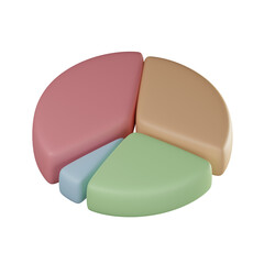 3D Pie Chart Illustration