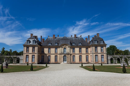 La Motte Tilly castle, Aube, France